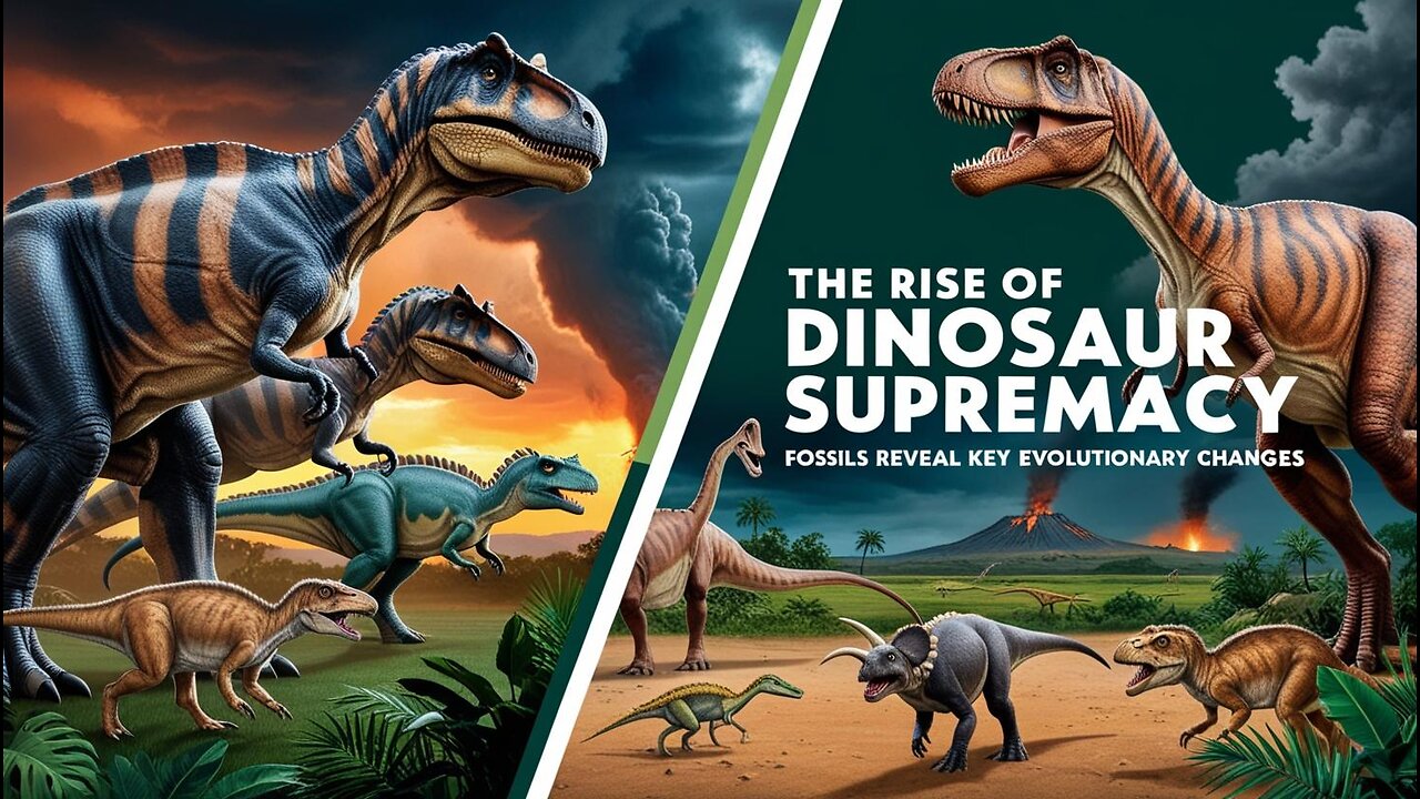 Unraveling Dinosaur Supremacy: How Feeding and Climate Shaped Their Rise | New Fossil Discoveries