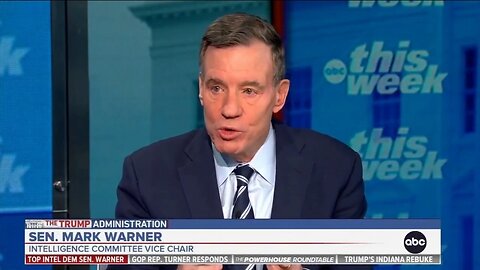 Sen Mark Warner Trump Admin Is Taking Out Drug Smugglers