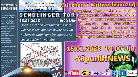 LIVE | #München | #MSA #Mittwochsumzug | #MUC1501