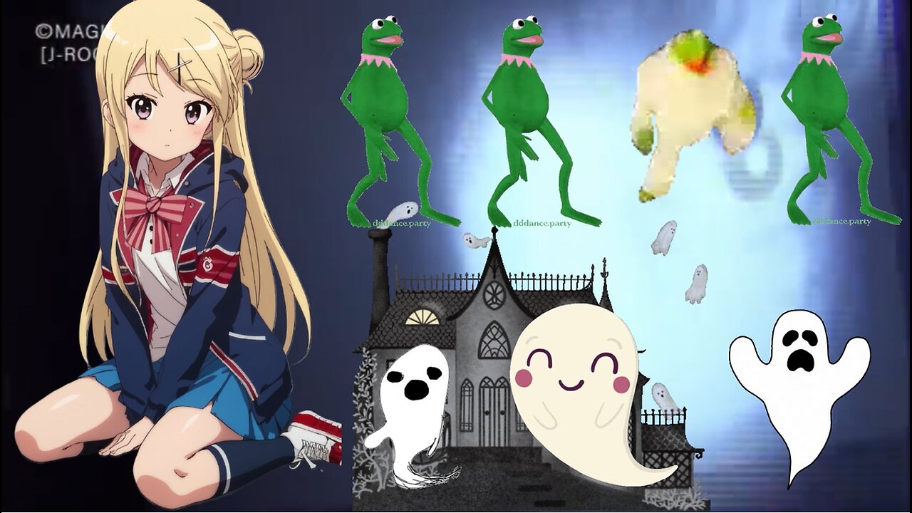 "Maria Antonieta Pons", by David Thomas Roberts Ghost Version