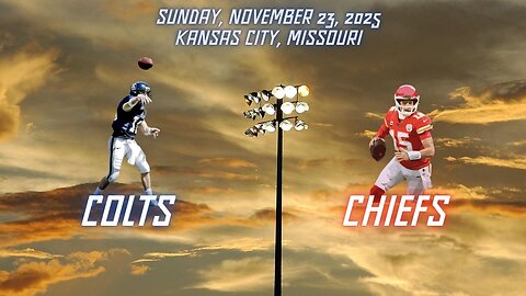 Indianapolis Colts @ Kansas City Chiefs, Week 12, Diggin' Deeper Into the NFL