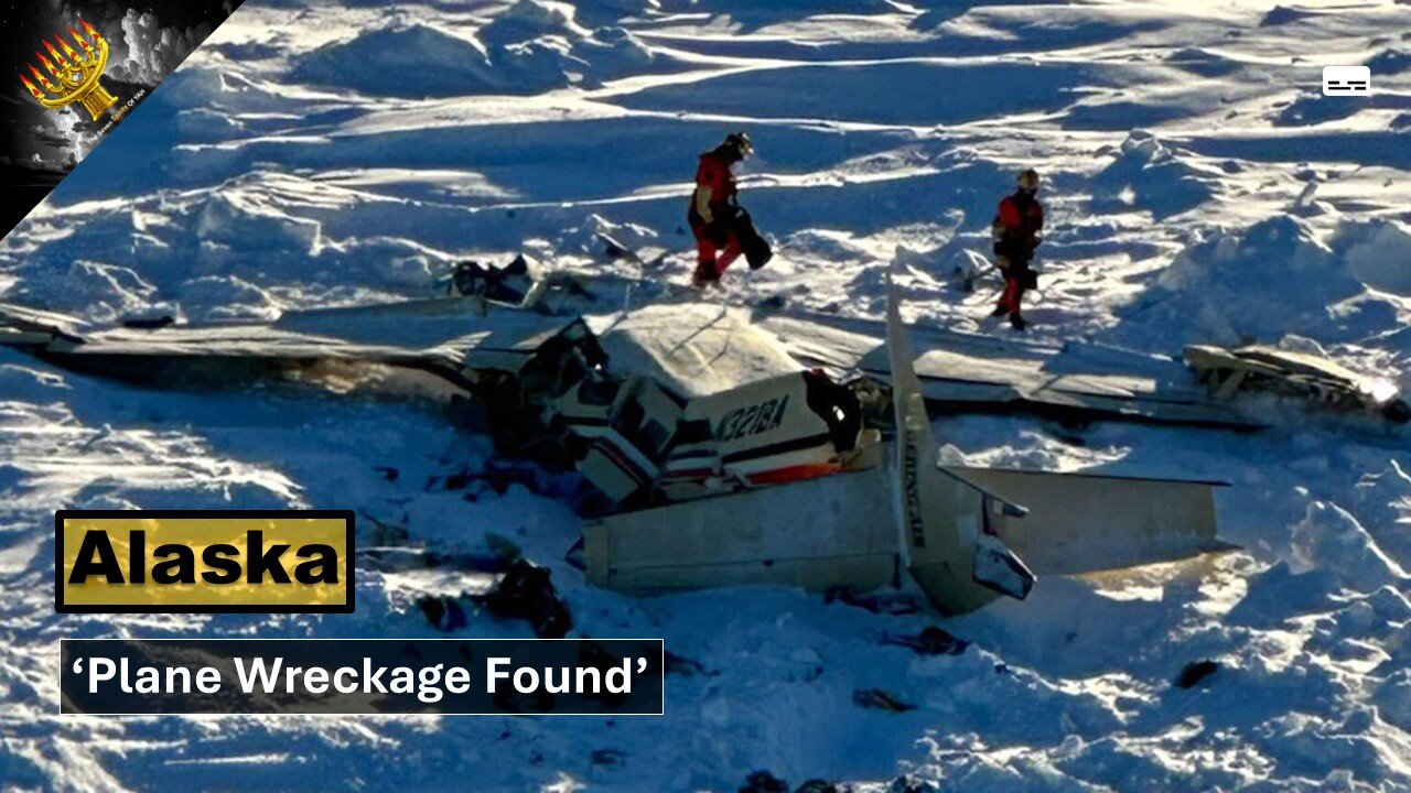 Alaska 'Missing Plane': 'Wreckage Found - All 10 On Board Feared Dead' (subtitles)