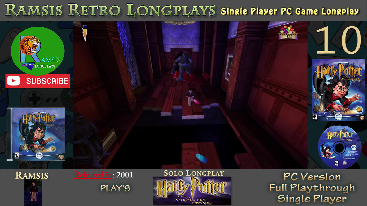 Harry Potter and the Sorcerer's Stone | PC Game | 2001 | Episode #10 | TROLL!! and MOAR Quidditch