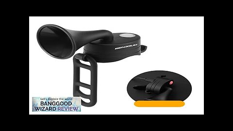 BENGGUO Horn 120dB High Sound Bicycle Bell Horn 5 Light Modes 200mAh Review