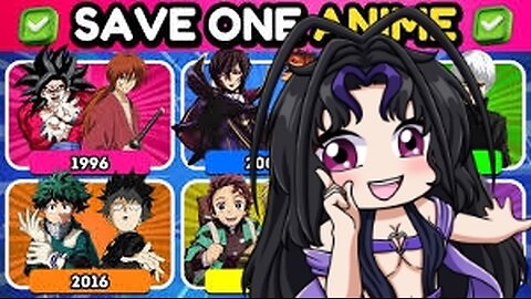 A Anime Game //SayaQuiz EN Reacts.