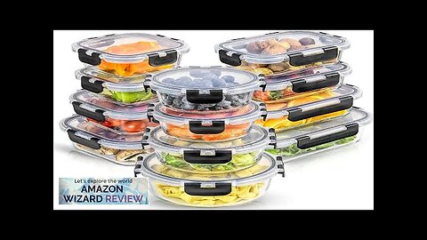 JoyJolt JoyFul 24pc(12 Airtight Freezer Safe Food Storage Containers and 12 Lids) Review