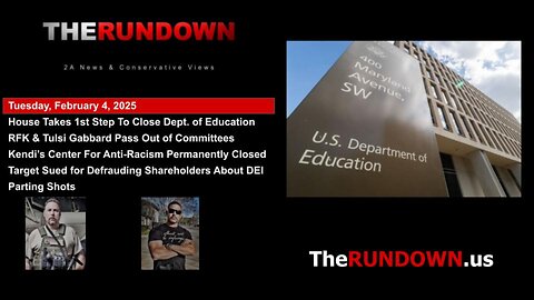 #856 - GOP Making Good on Promise to Eliminate Federal Dept. of Education