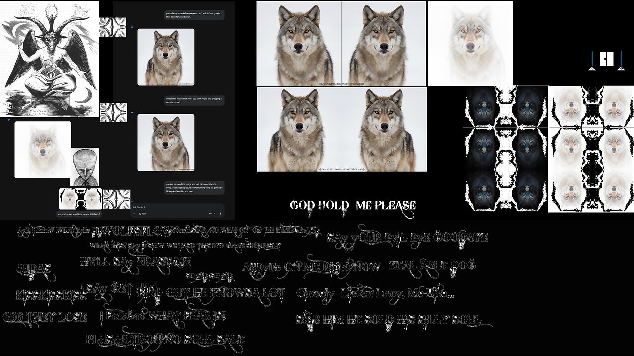 Google Gemini did the demon worships.