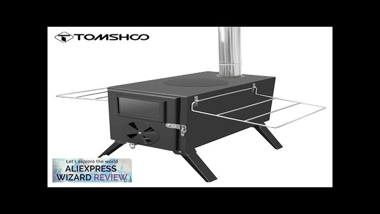 Tomshoo Winter Tent Fire Wood Heater Outdoor Brazier Camping Wood Stove Portable Review