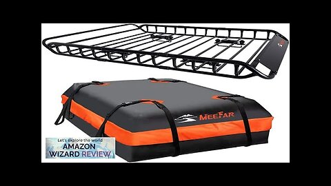 MeeFar Roof Rack Carrier Basket Universal Rooftop 51" X 36" X 5" Review