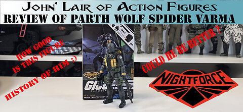 Review of the G.I. Joe Classified Parth "Wolf Spider" Varma