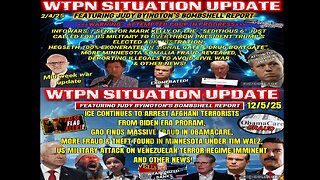 SHituation UPDate - 12/04 - 12/05/25 [Near End of Video has PIC of Obama when he got to GITMO]