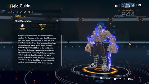 skullmeramon all digivolution/de-digivolution/profile Digimon Story Time Stranger