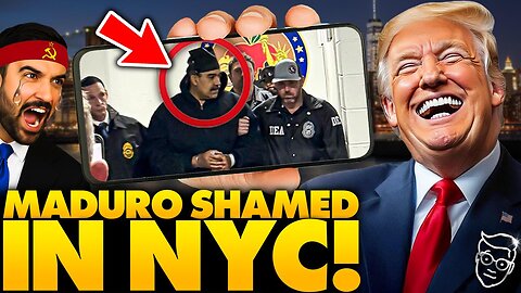 Maduro HUMILIATED with Perp Walk Parade Through NY After Capture by Trump | ‘Warning to Mamdani?’ 🤣