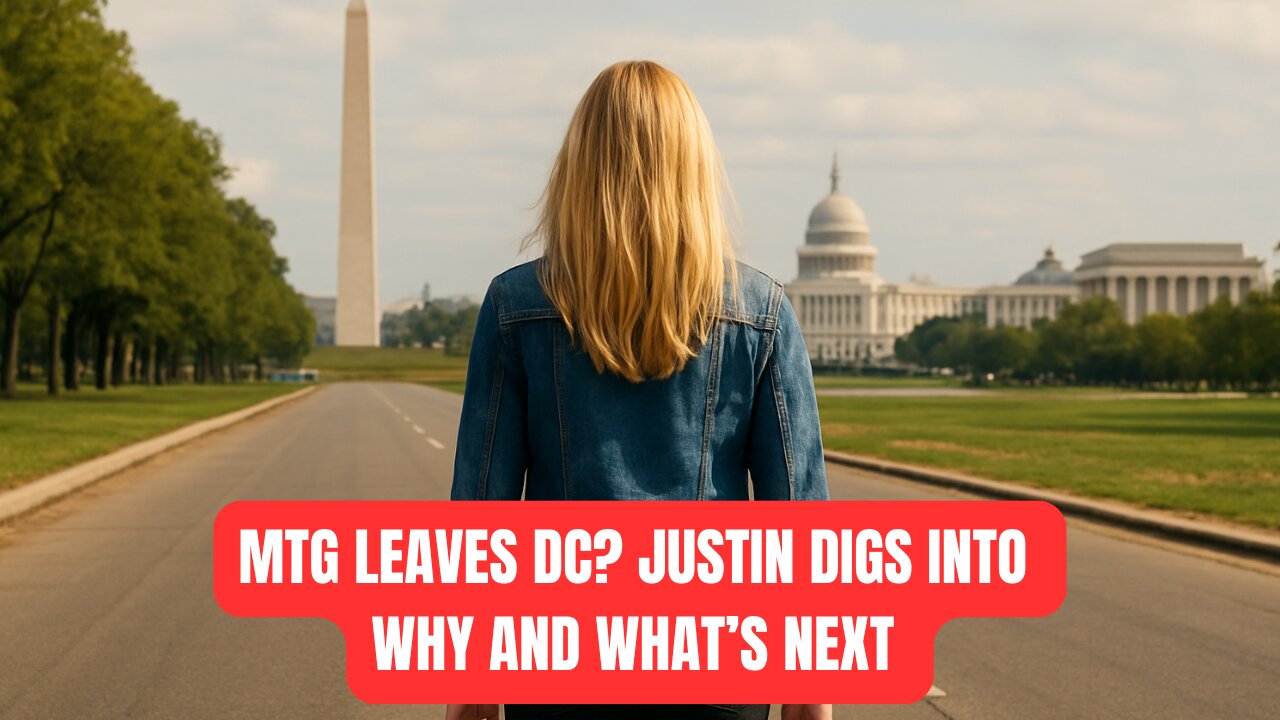 MTG Leaves DC? Justin Digs Into WHY and What's Next?