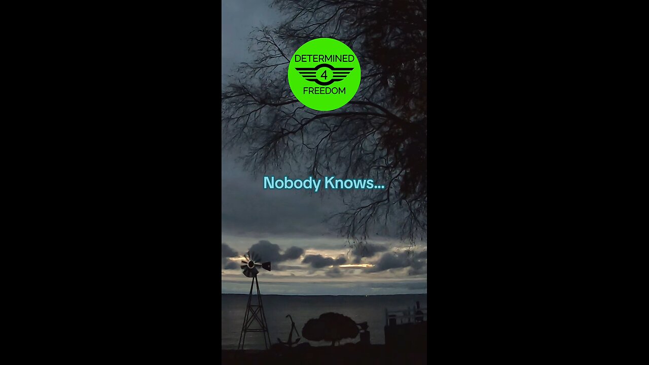 Nobody Knows...