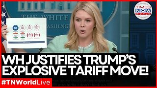 WHITE HOUSE LIVE: SHOCKING! Karoline Holds Press Briefing as Trump Threatens More Tariffs