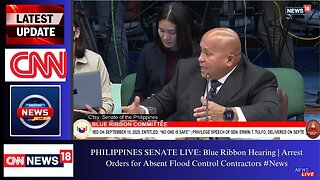 PHILIPPINES SENATE LIVE: Blue Ribbon Hearing | Arrest Orders for Absent Flood Control Contractors