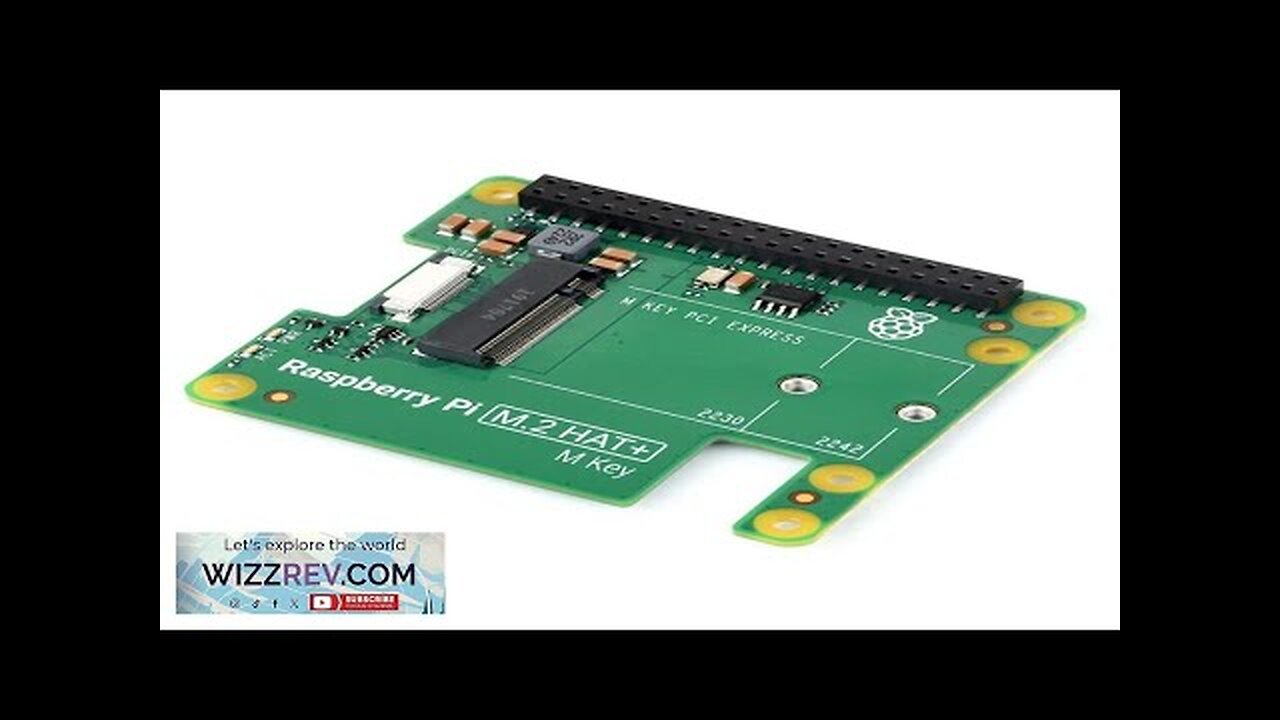 Raspberry Pi PCIe to M.2 HAT High Speed Expansion Adapter Supports NVMe ...