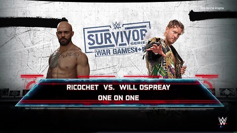 WWE 2k25 Ricochet vs Will Ospreay