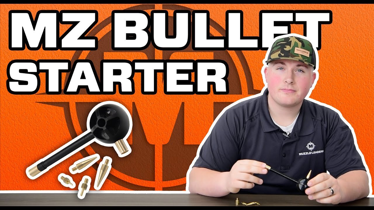 Muzzleloader Bullet Starter - Black Powder Starter w/ 6 Jags - MZ1495