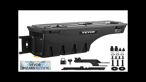 VEVOR Truck Bed Storage Box Lockable Swing Case with Password Padlock 6.6 Review