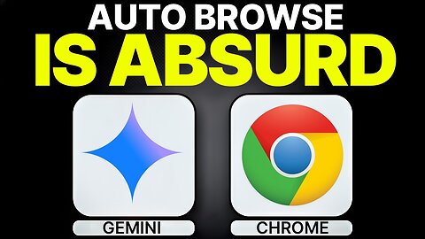 NEW Gemini Auto Browse Update is INSANE! 🤯