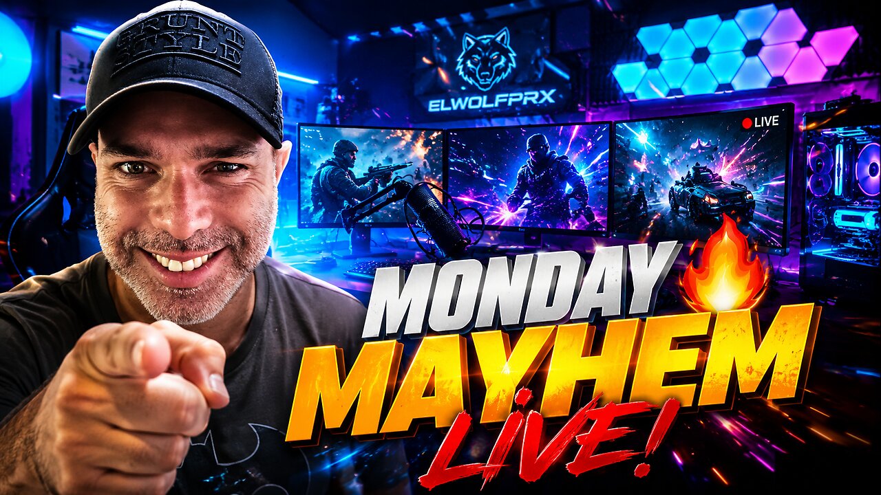 🚀 MONDAY NIGHT GAMING!