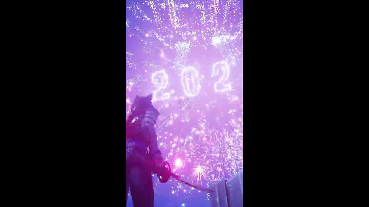 New Years Eve Fireworks in Fortnite