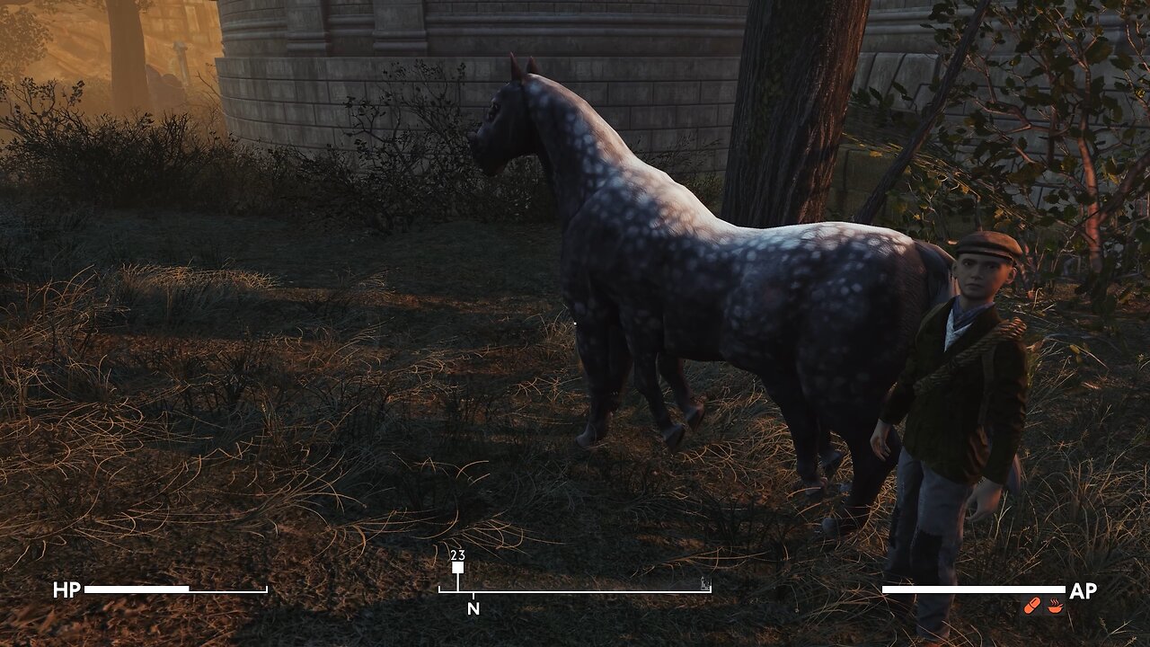 A horse with 8 legs!! (Fallout London)