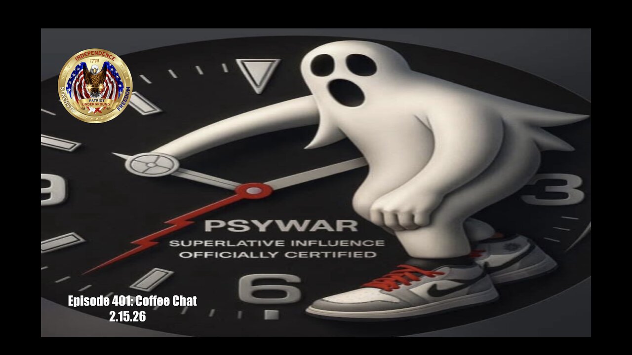 Patriot Underground Episode 401 (2.15.26 @ 3PM EDT)