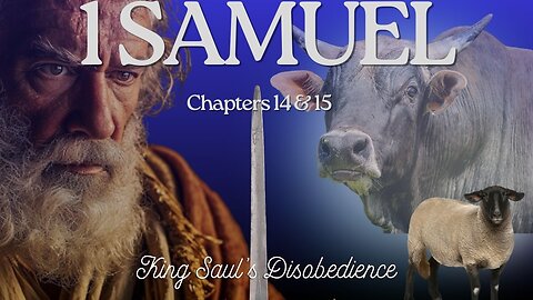 1 Samuel Chapters 14 & 15 (King Saul's Disobedience to God) Verse by Verse