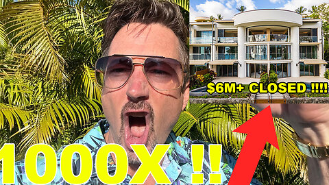 1000X !!!!! WE PULL IT OFF AGAIN ! ANOTHER $6M+ ACQUISITION NO BANK DEBT BEACHFRONT 🏖️