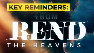 Key Reminders from Rend The Heavens | Pastor Shane Idleman