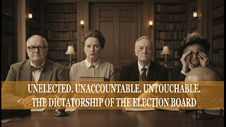 UNELECTED. UNACCOUNTABLE. UNTOUCHABLE. THE DICTATORSHIP OF THE ELECTION BOARD