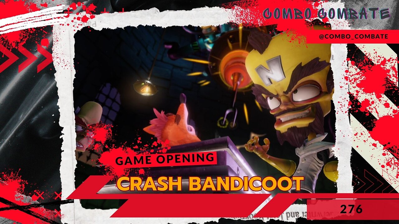 Crash Bandicoot 1. Abertura