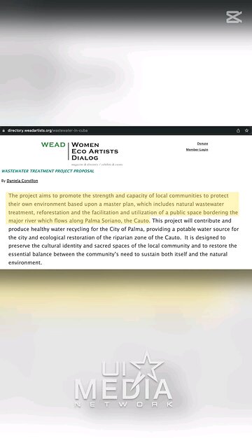 recycling sewage water