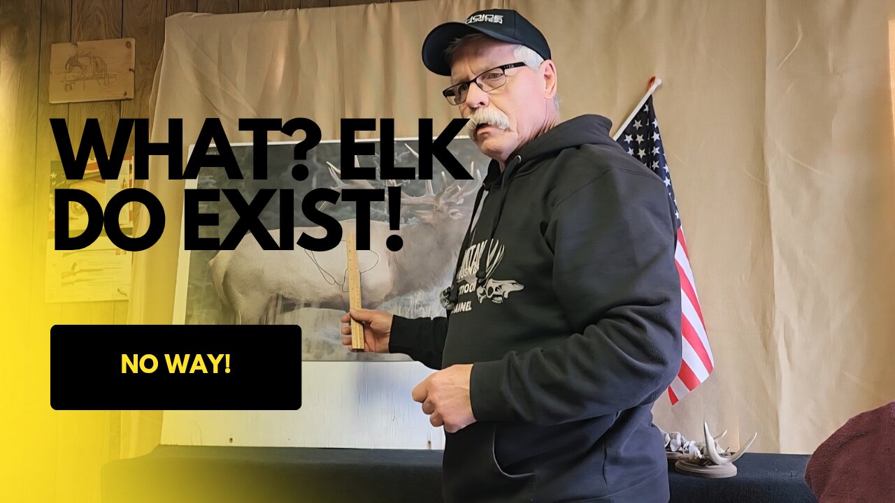 I have found evidence! Elk do exist!