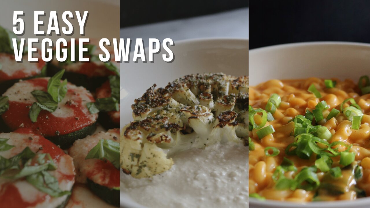 5 Creative Veggie Swaps For Everyday Recipes