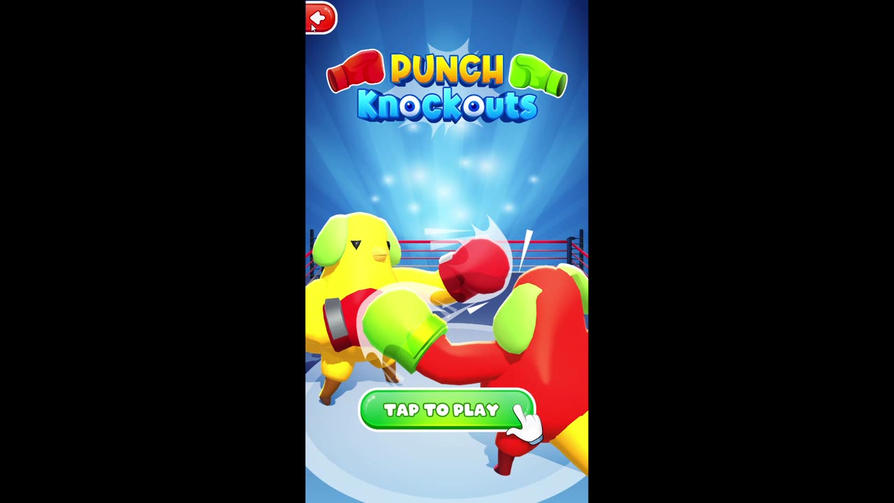 Punch Knockout - gameplay Unity Boxing Beat em up Point and click