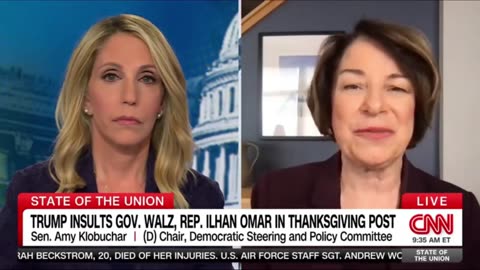 Dem Amy Klobuchar: Trump Calls Out Ilhan Omar Because Shes a Somalian Refugee