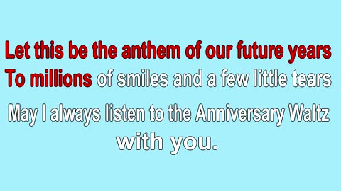 Anniversary Waltz (1941) Tell me 1