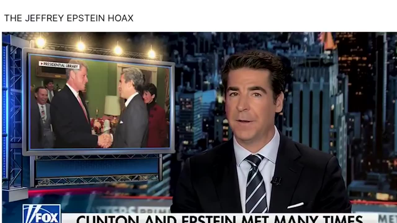 The Jeffrey Epstein hoax.