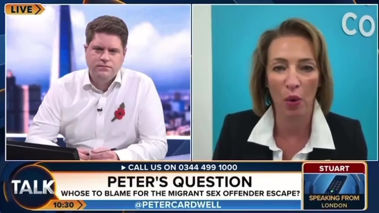 UK Reform party MP Sarah Pochin agrees with caller about ...
