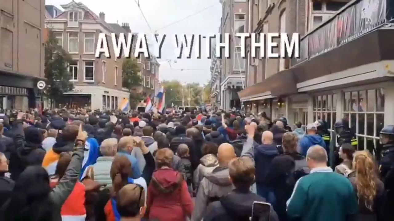 Dutch patriots take to the streets