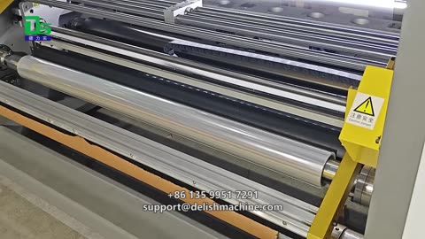 DELISH automotive solar film slitting machine: slitting, rewinding, and cutting