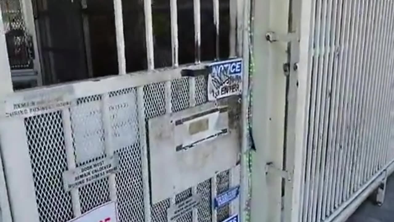 Heavily secured Liquor store in Compton