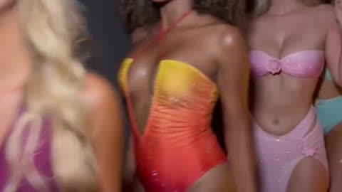 Girls in Swimsuits Go Through Casting