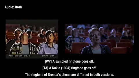 Scary Movie Theatrical vs Workprint