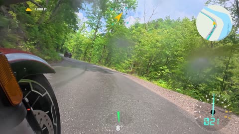 Riding with The Original Grey Beard Biker™ - Bald River Falls